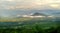 Incredible panorama of the mountains in the Caucasus