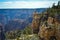 Incredible view of Colorado Canyon in North America