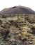 Incredible view of a rocky volcano in a National Park