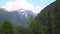 Incredible views in the Albanian Alps from Valbona pass, summer's day in Albania in the mountains, morning view of