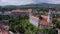 Incredibly beautiful houses and castle in Cesky Krumlov, Czech republic