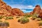 Incredibly beautiful landscape in Southern Nevada, Valley of Fire State Park, USA