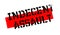 Indecent Assault rubber stamp