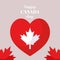 independence canada day card