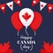 independence canada day poster