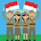 Independence day hari pahlawan 17 agustus 1945 veteran indonesia fighter