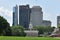 Independence Hall with the Liberty Bell Center to the Right