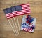 Independence Objects for holiday in United States of America