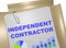 Independent Contractor - business concept