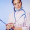 Independent medical examination. Ð¡ertified female physician spe