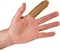 Index finger injury isolated hand
