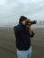 India Beach, photography ,  nice day , boy photo shoot, DLSR Camera , best photos in Indian boy