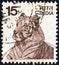 INDIA - CIRCA 1974: A stamp printed in India shows a Bengal tiger, circa 1974.