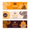 India culture 3 horizontal banners set