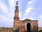 India, Delhi: Qutub minar