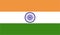 India Flag Vector Illustration EPS