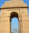 India Gate arch in New Delhi India
