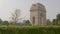 The India Gate war memorial in New Delhi, India