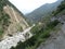 India himanchal pradesh Ravi river Extreme water flow