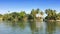 India. Houseboat on Kerala backwaters