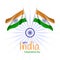 India independence day event card