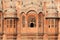 India Jaipur Hawa Mahal the palace of winds