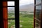 India - Ladakh landscape from a window
