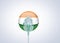 India need oxygen concept. Indian flag with oxygen mask concept