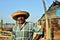 India, Portrait of the fisherman