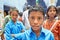 India Rajasthan Bundi. Children in a school