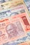 India rupee money banknote