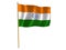 India silk flag