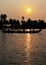 India: Sunset Backwater Cruise around Alleppy, Kerala