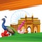 India travel and tourism card