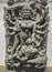 Indian Archaeological chloride Durga goddess idol.