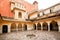 Indian architecture - courtyard of Hawa Mahal