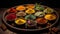 Indian Aromatic Spices in Elegant bowls