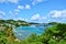 Indian Bay view from the hill. Saint Vincent and the Grenadines.