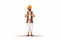 indian bharat man vector flat minimalistic isolated vector style illustration