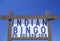 Indian Bingo sign in Northern CA