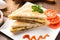 Indian Bread omelette / omlet / omlete sandwich
