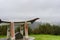 Indian Burial Canoe at Astoria Column in Oregon