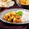 Indian butter chicken curry