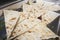 Indian chapati bread at a restaurant buffet