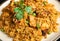 Indian Chicken Tikka Biriyani Curry Dinner
