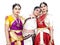 Indian classical female dancers