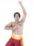 Indian classical male dancer