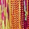 Indian colorful laces of different colors