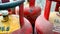 Indian cooking gas cylinder or Liquefied Petroleum Gas LPG