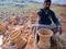 An indian craft man making dry grass chair at agriculture field in india oct 2019